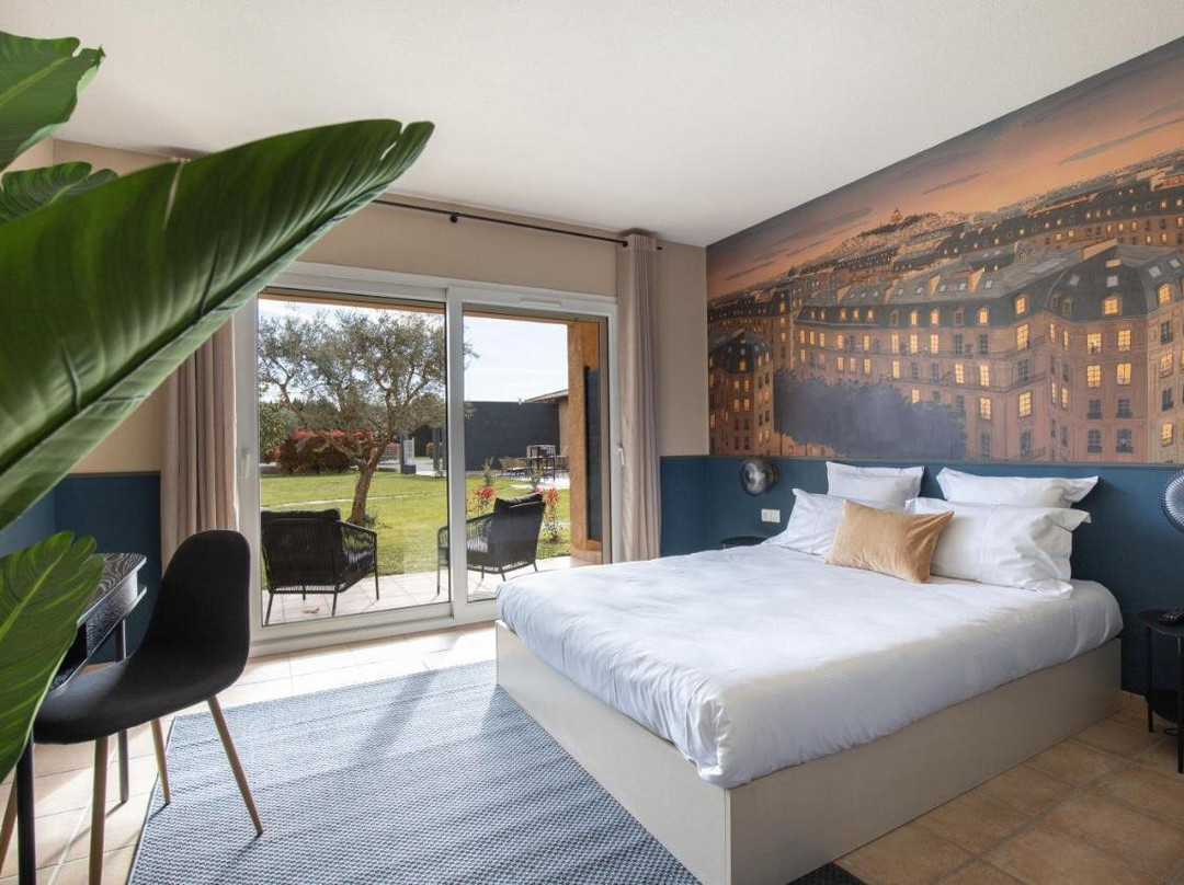 Pernes-les-Fontaines酒店住宿-Hôtel La Perna