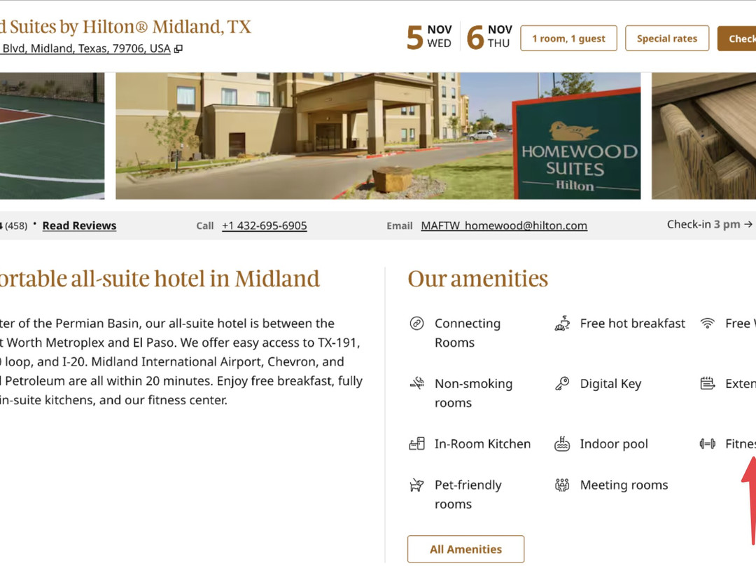 Homewood Suites By Hilton Midland主图