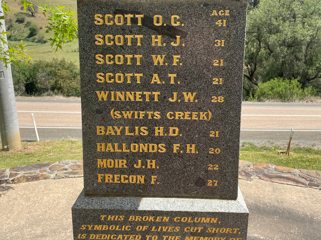 Ensay War Memorial-Ensay必去景点