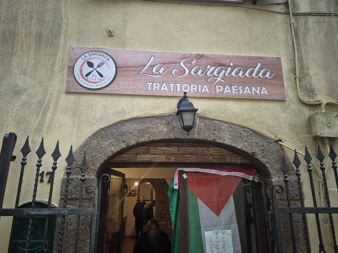 La Sargiada Trattoria Paesana Da Ciccio