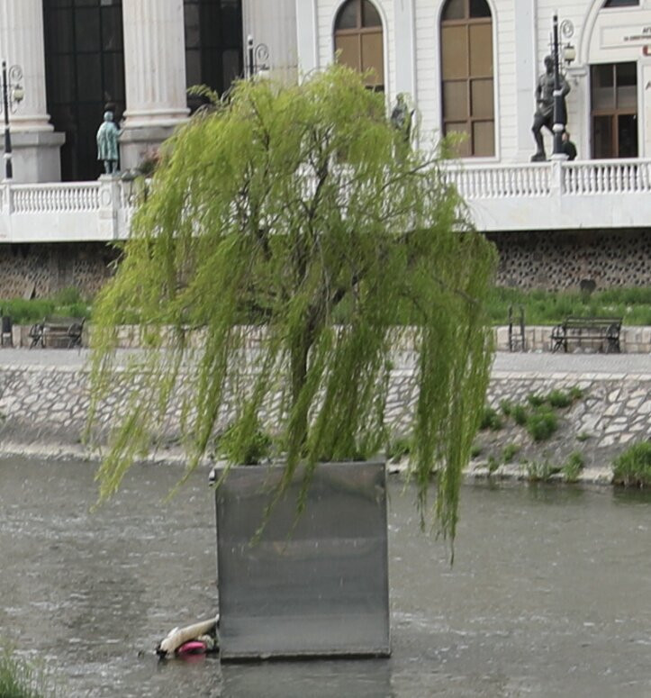 Statue Divers-斯科普里必去景点