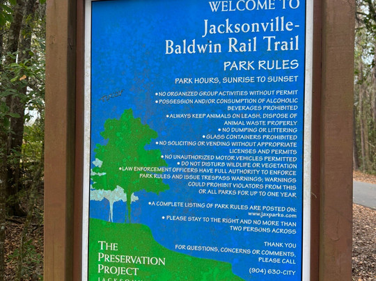 Jacksonville-Baldwin Rail Trail-杰克逊维尔必去景点