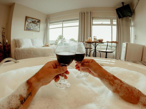 Ribeirao Grande酒店住宿-Pousada Casa Redonda