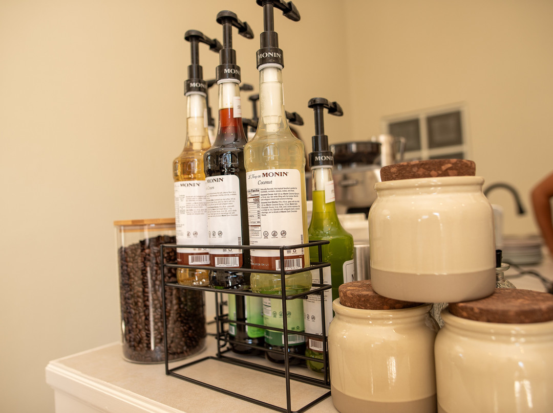 Maracuya helado y cafe