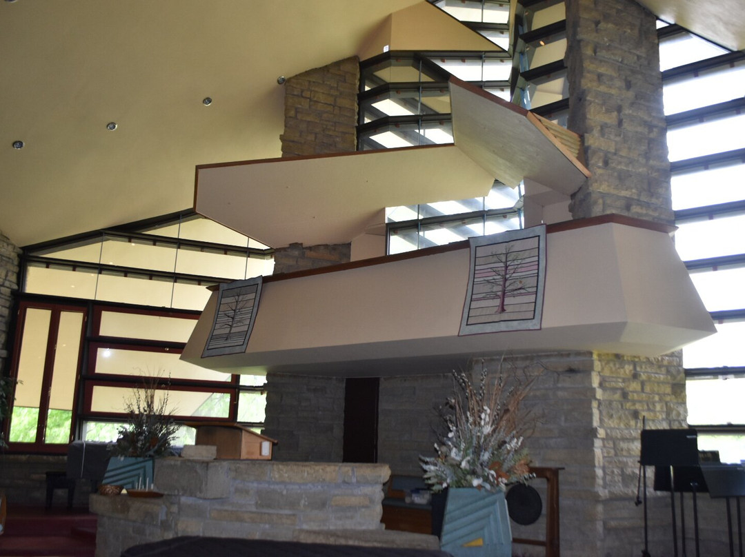 Frank Lloyd Wright's Unitarian Meeting House-麦迪逊必去景点
