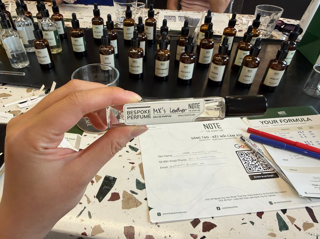 NOTE - The Scent Lab-胡志明市必去景点
