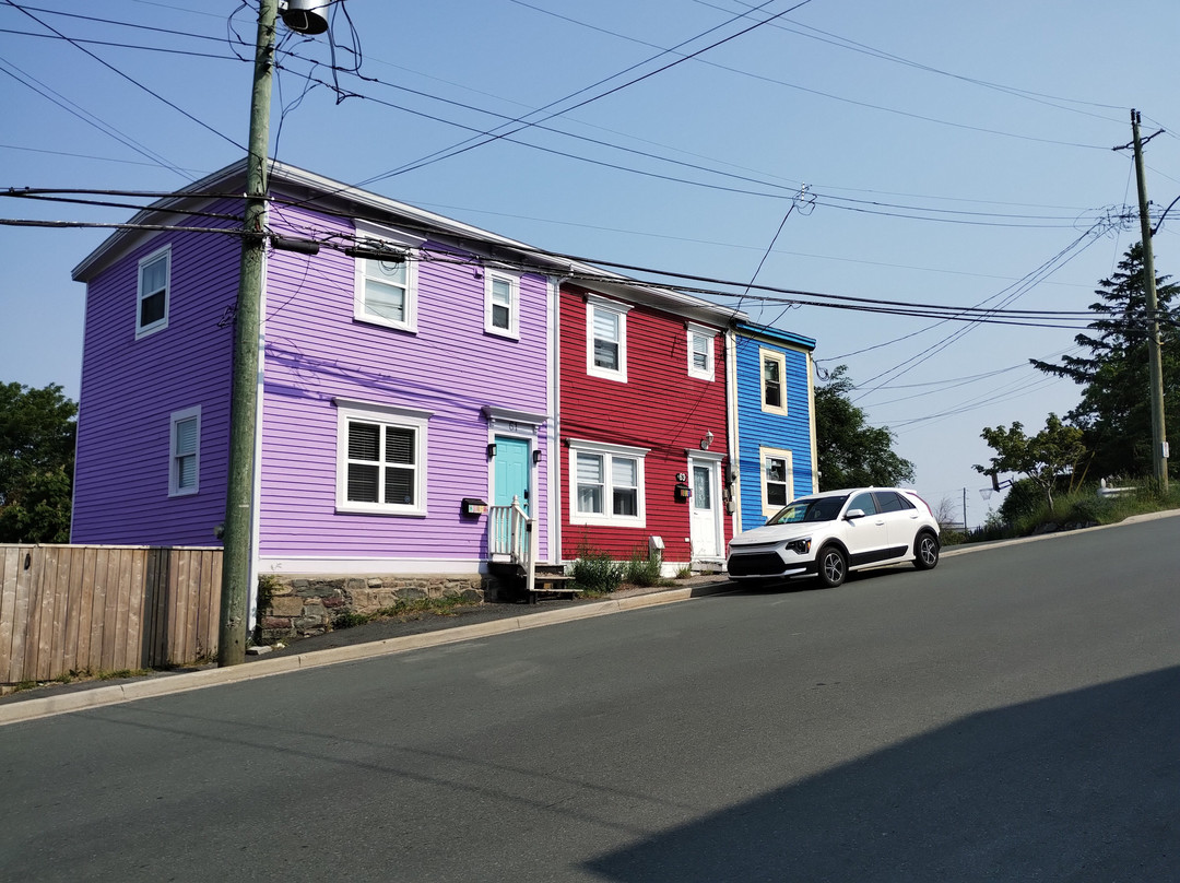 Jellybean Row Houses-圣约翰必去景点