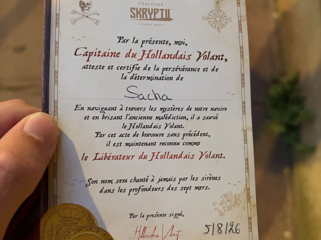 Skryptic Escape Game Toulouse-图卢兹必去景点