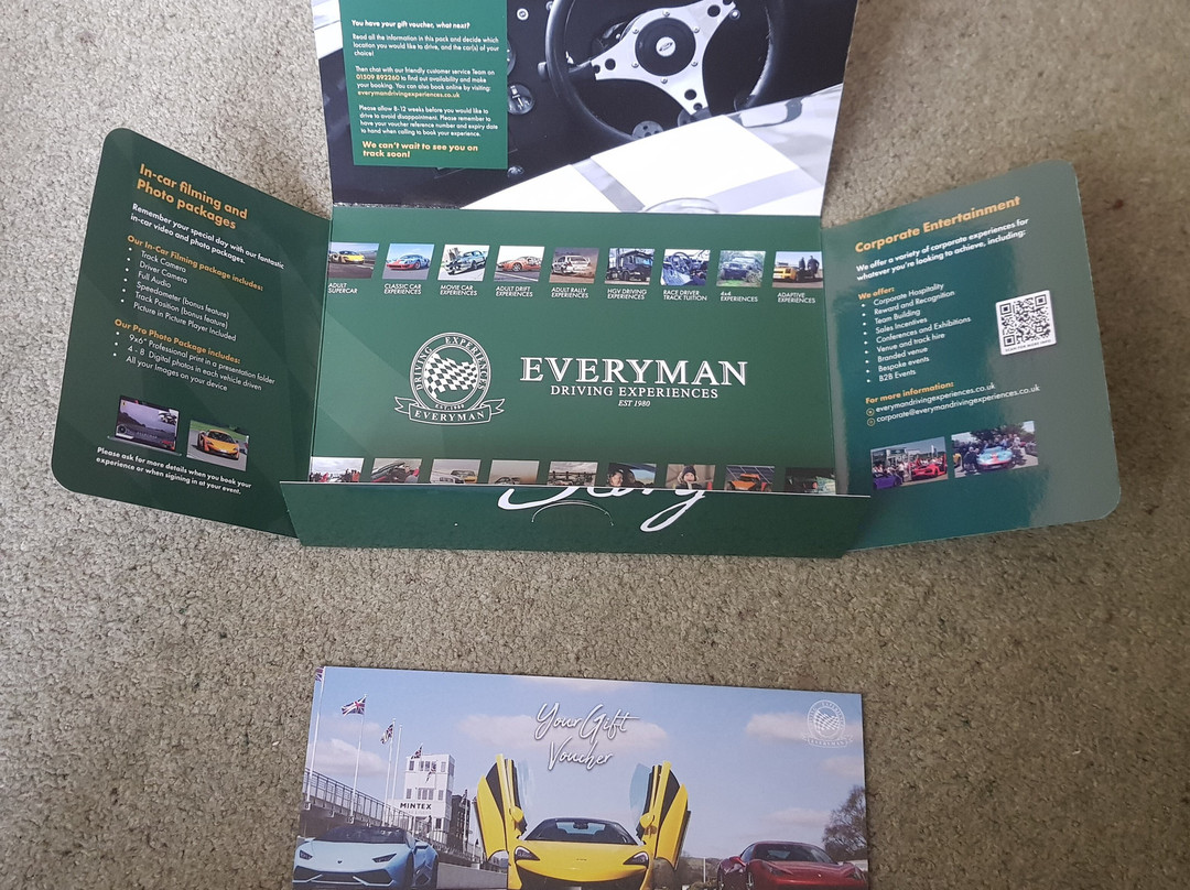 Everyman Driving Experiences-Hoton必去景点