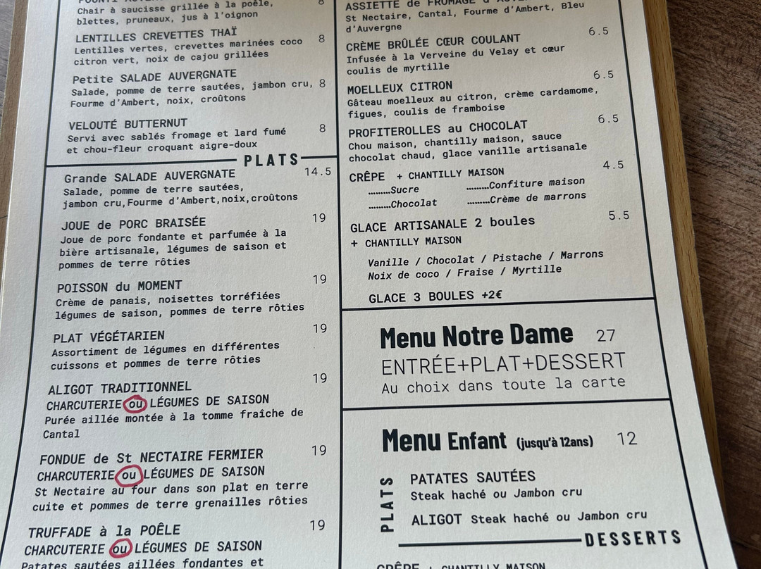 Hôtel Restaurant Notre Dame Orcival