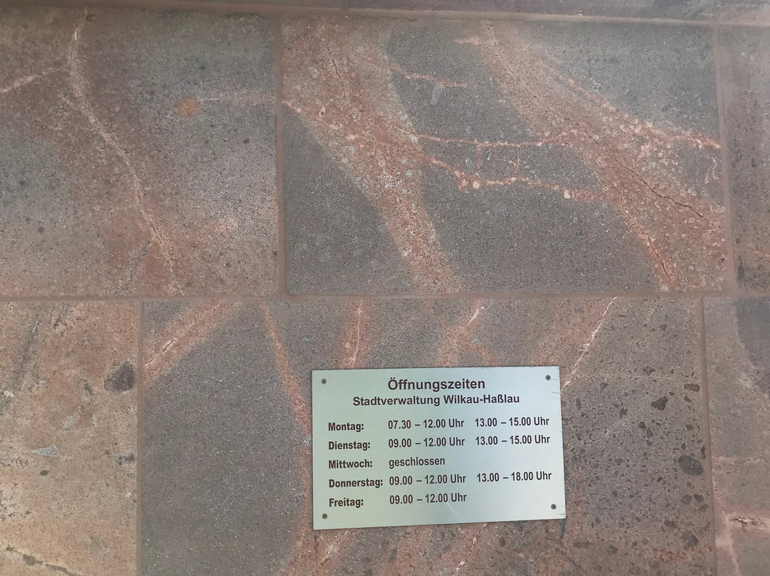 Rathaus Stadtverwaltung Wilkau-Haßlau-Wilkau-Hasslau必去景点