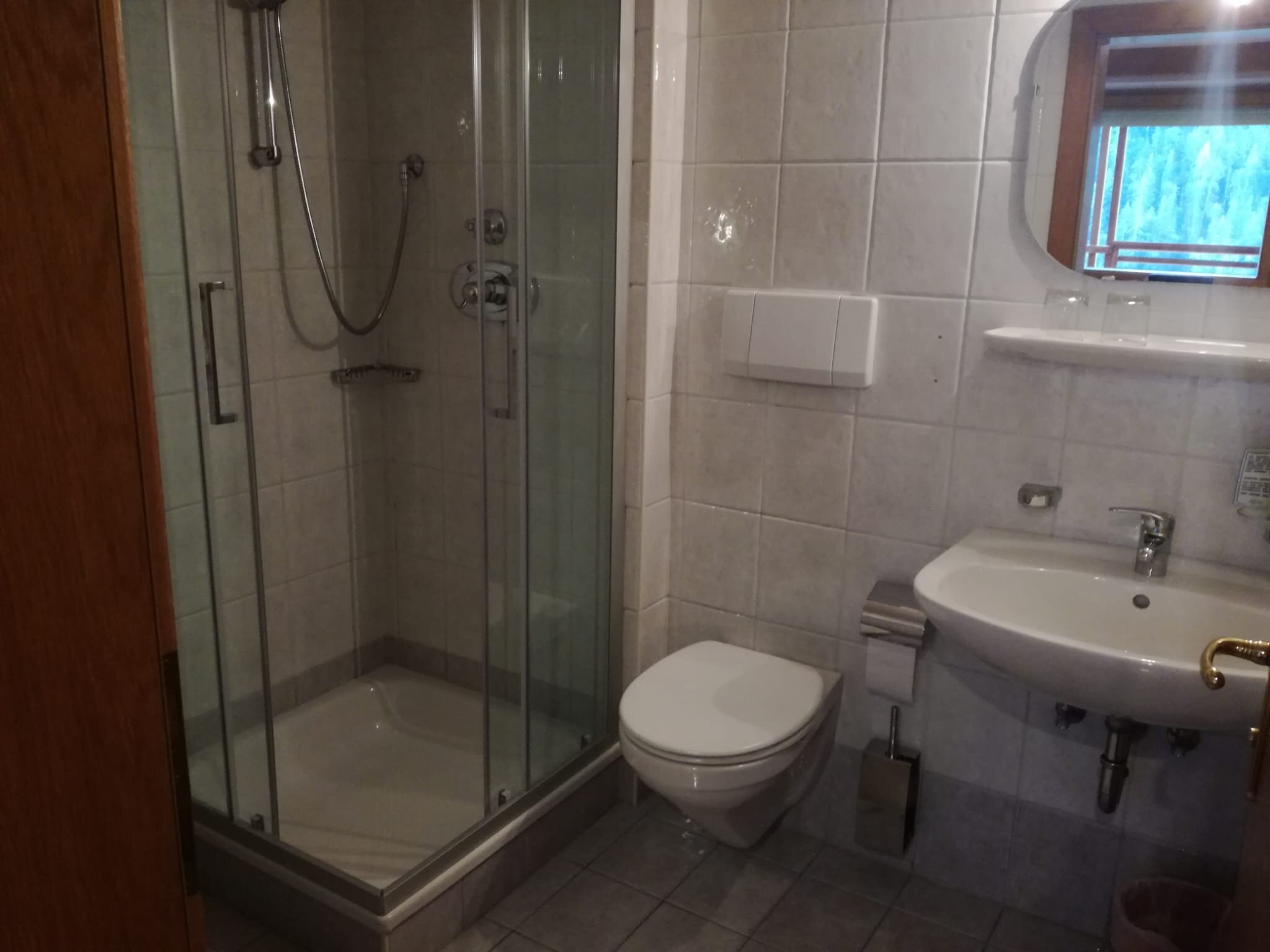 Hotel Chalet La Palsa-浴室