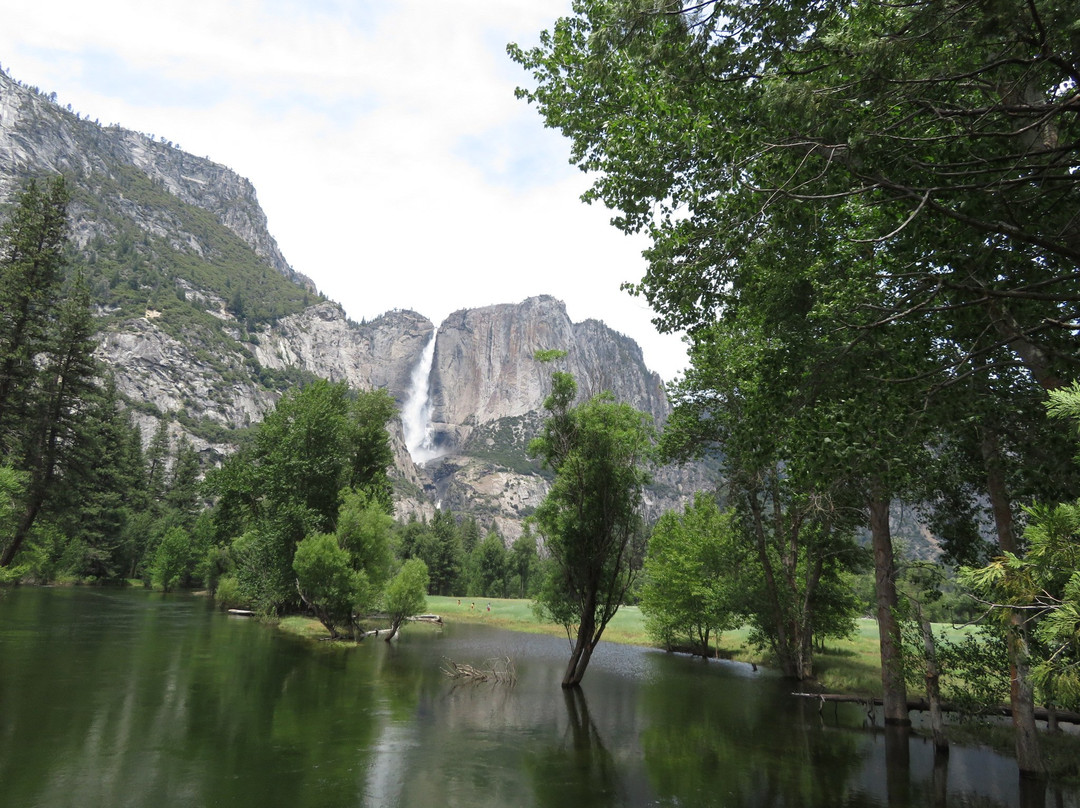 Swinging Bridge Picnic Area Yosemite National Park CA景点图片