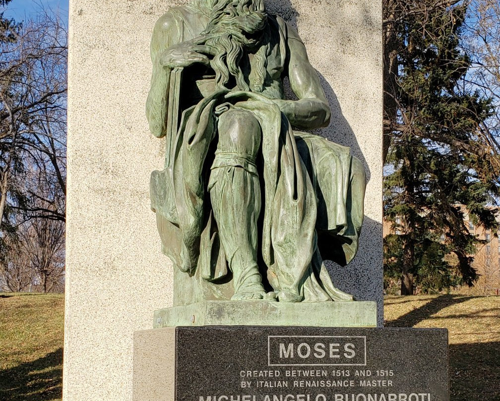 Michelangelo's Moses replica景点图片