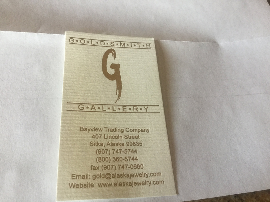 Goldsmith Gallery-锡特卡必去景点