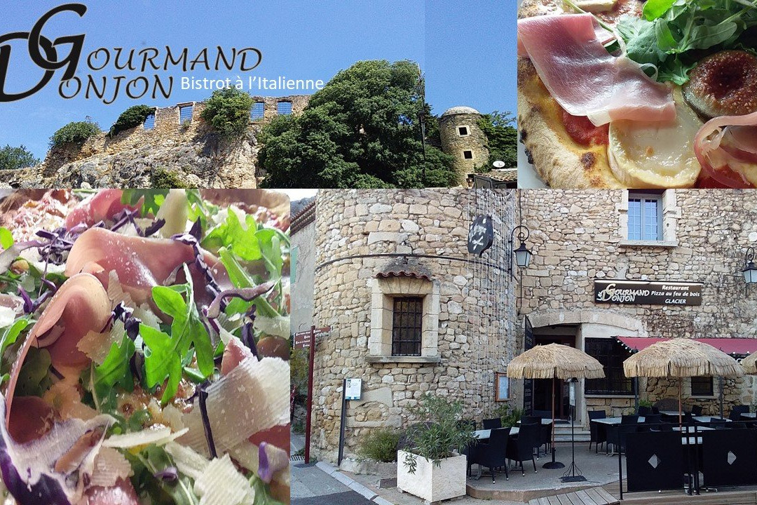 Alleins餐馆和美食-Le Donjon Gourmand - Bistro à l'Italienne
