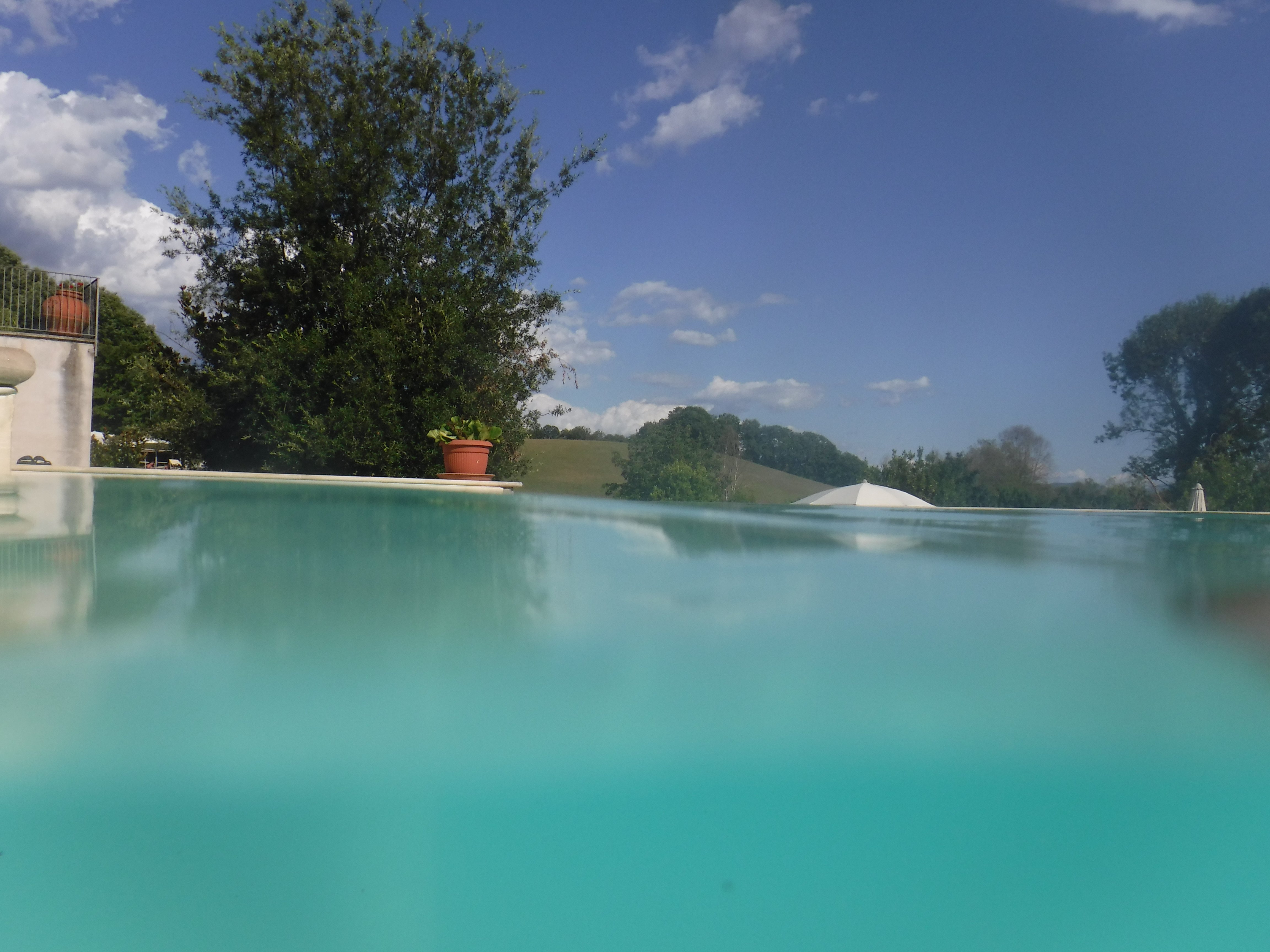 Relais Villa d'Assio-泳池