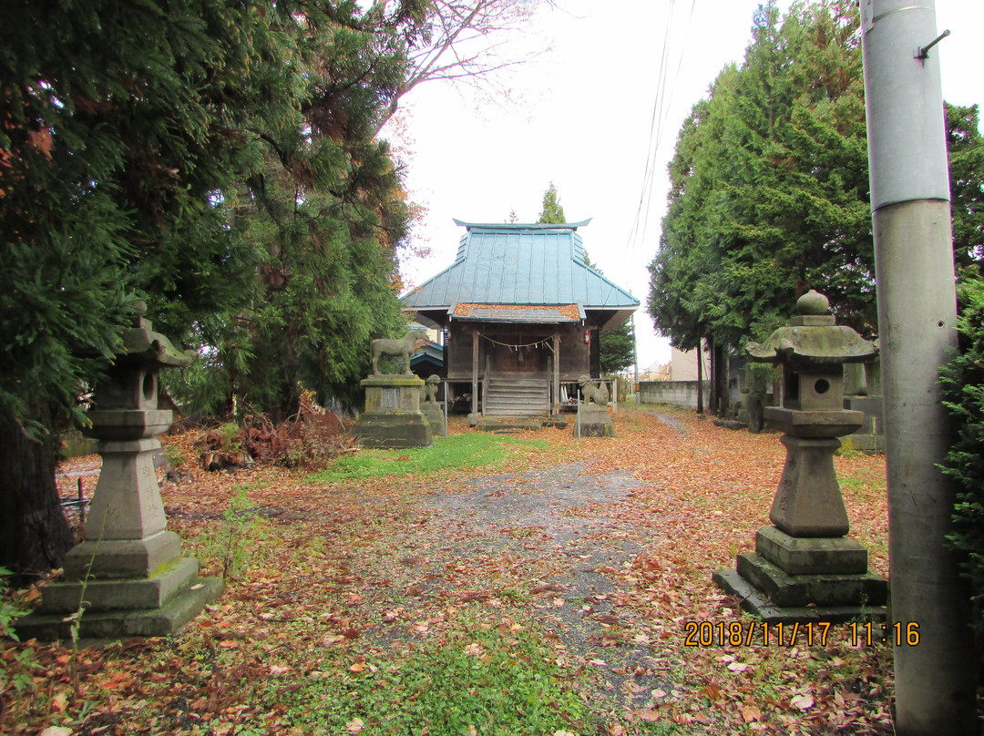 Shimmeigu Shrine and The Site of Takabatake Castle景点图片
