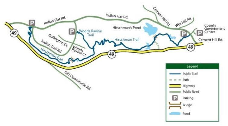 Hirschman's Pond Trail-Nevada City必去景点