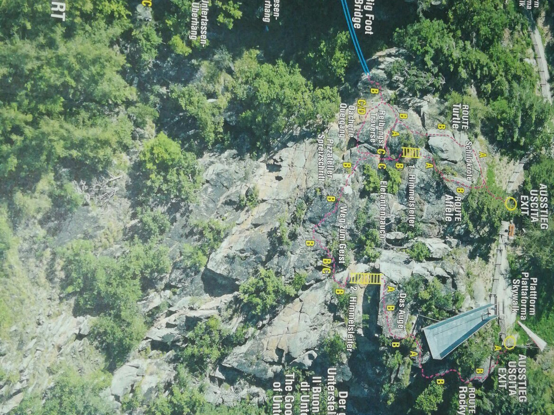 Via Ferrata Knott Unterstell景点图片