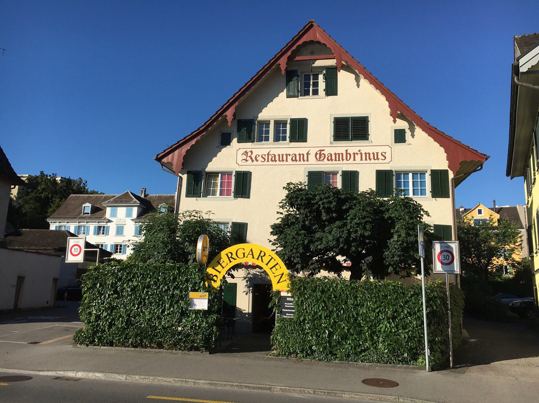 Waedenswil餐馆和美食-Restaurant Gambrinus
