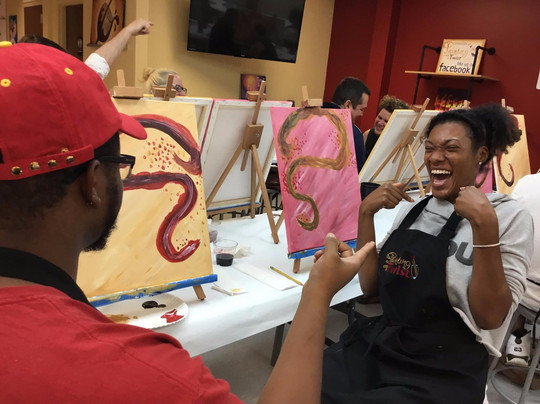 Painting with a Twist-Dunwoody必去景点