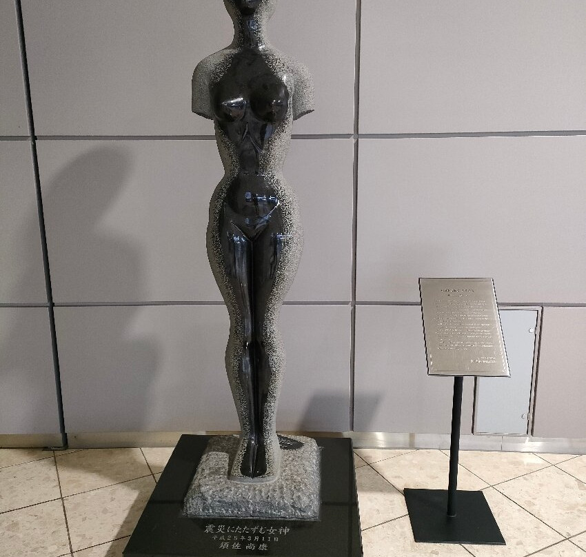 Shinsai ni Tatazumu Megami Statue-名取市必去景点