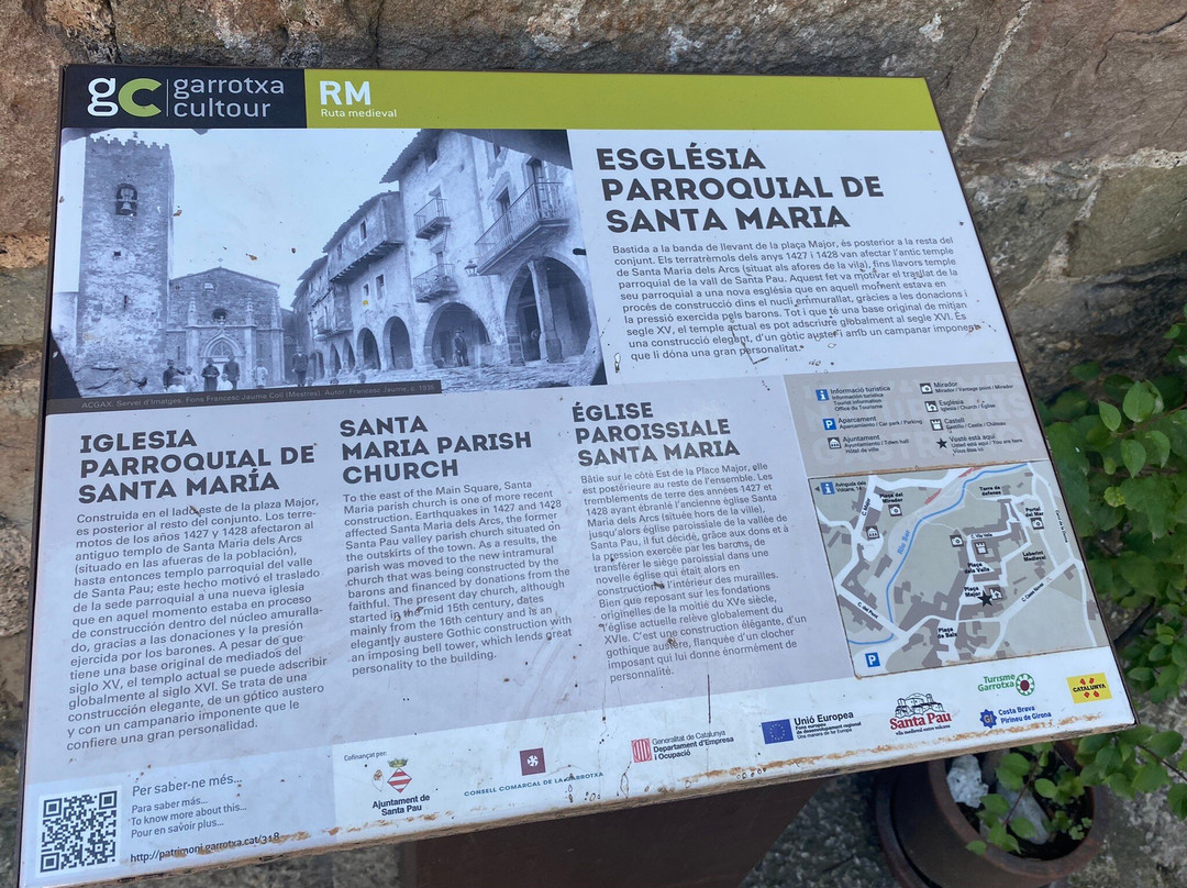 Església de Santa Pau景点图片
