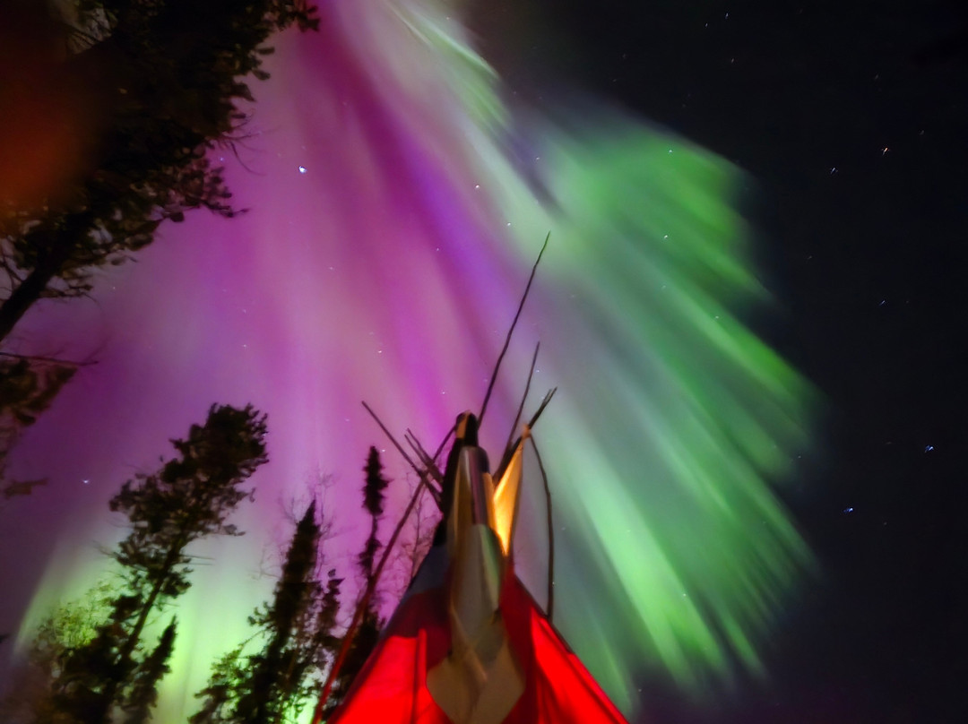 Aurora Borealis Indigenous Village