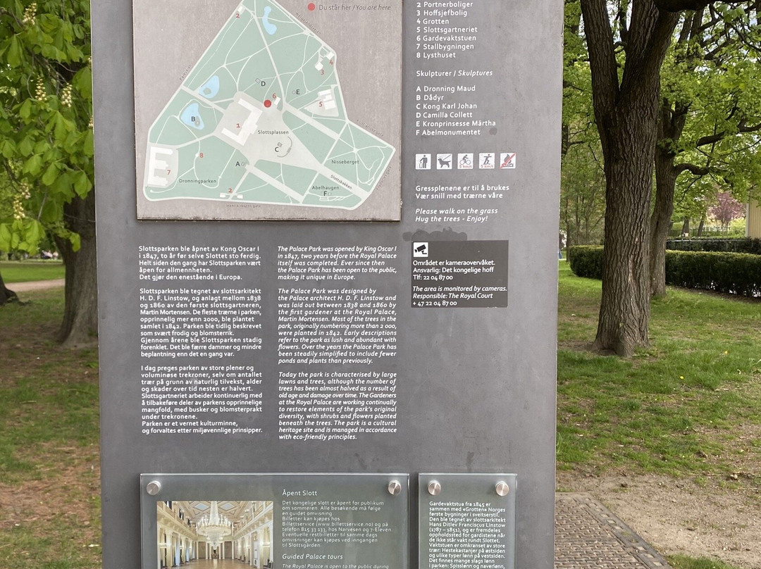 The Palace Park-奥斯陆必去景点