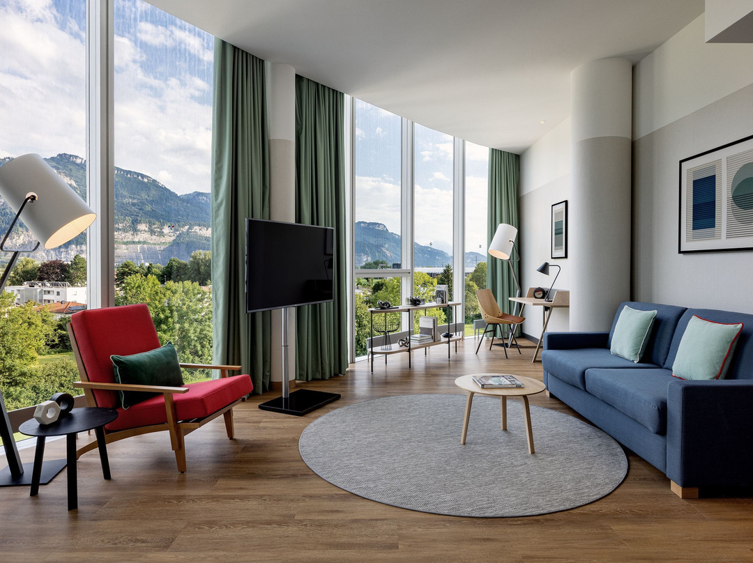 多恩比恩酒店住宿-Four Points by Sheraton Panoramahaus Dornbirn