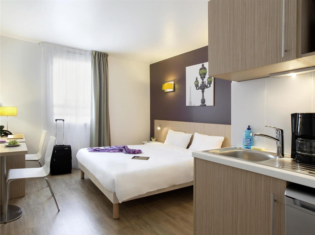 克利希酒店住宿-Aparthotel Adagio Access Paris Clichy