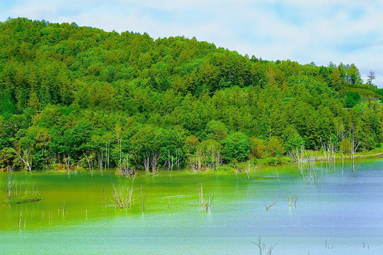 Shuparo Lake-夕张市必去景点
