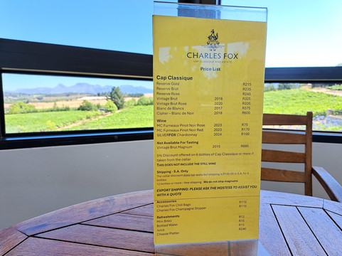Charles Fox Wine Estate-Elgin必去景点