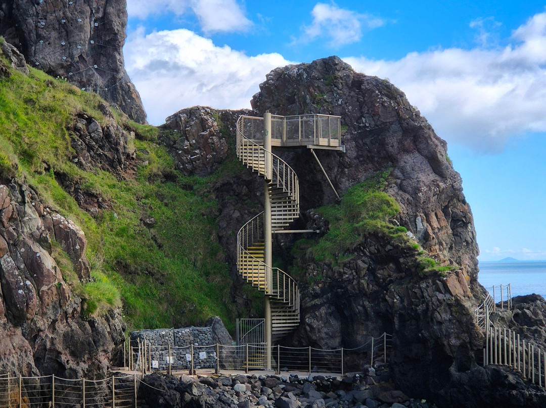 The Gobbins Cliff Path-Larne必去景点
