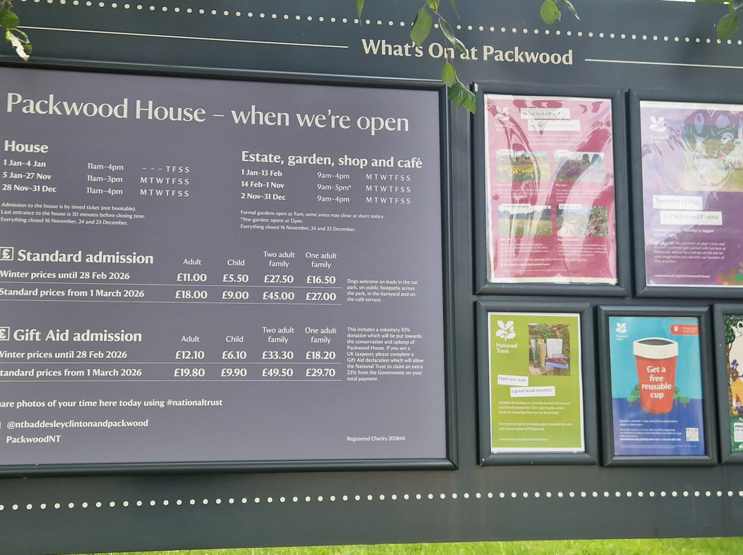 Packwood House-Lapworth必去景点