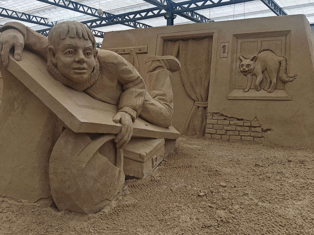 Sandskulpturen Ausstellung Prora-奥茨巴德宾兹必去景点
