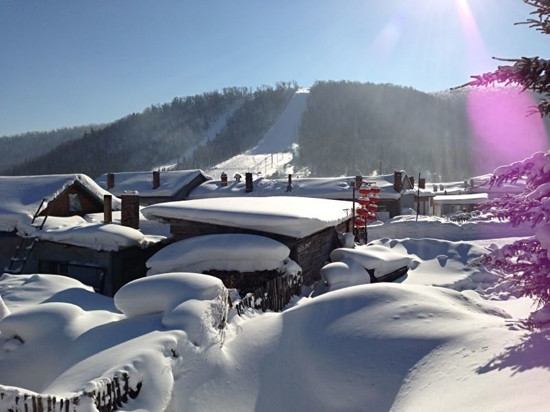 绥芬河国家森林公园滑雪场景点图片