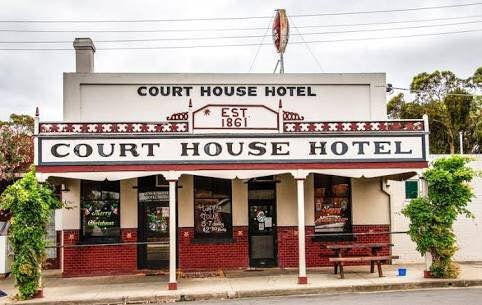 Court House Motel-浴室