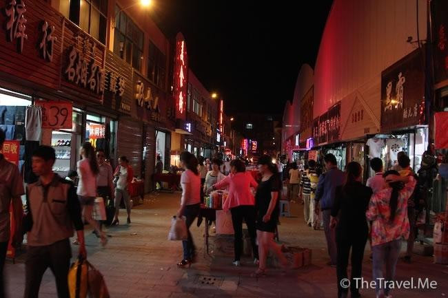 武威市步行商业街景点图片