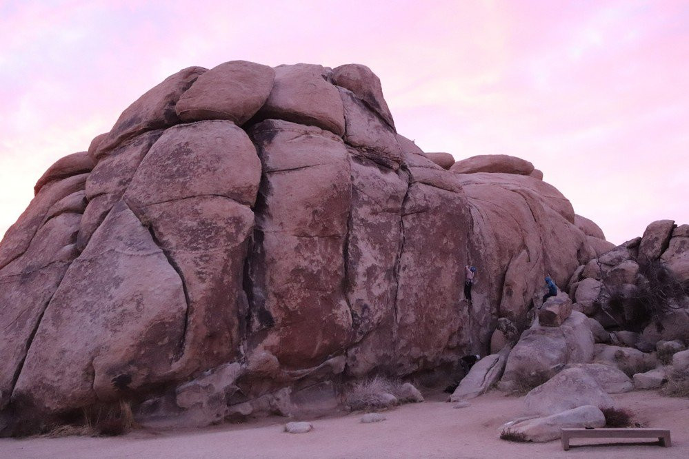 Banana Cracks Rock-约书亚树必去景点