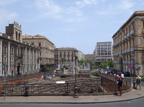 Piazza Stesicoro-卡塔尼亚必去景点