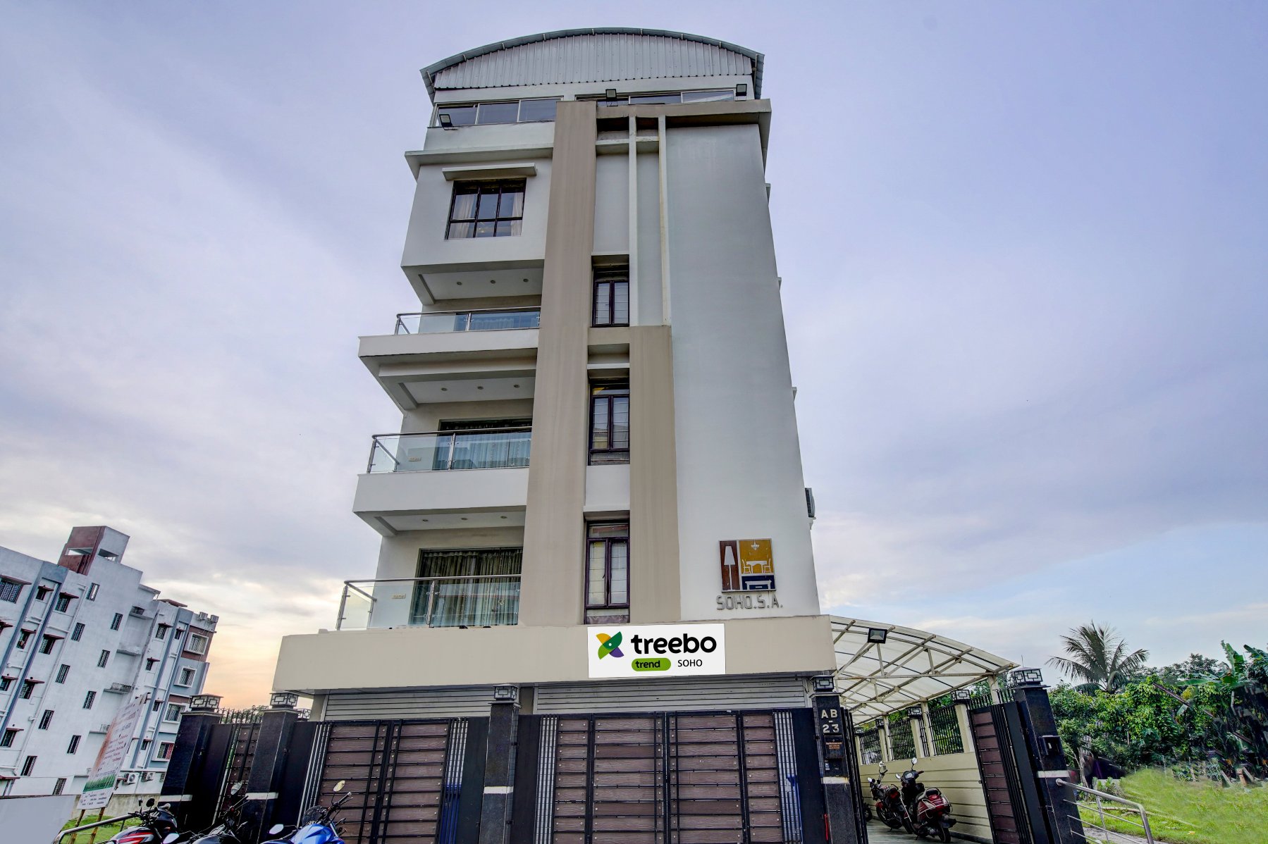 树博苏豪新城酒店，靠近新城巴士站-浴室