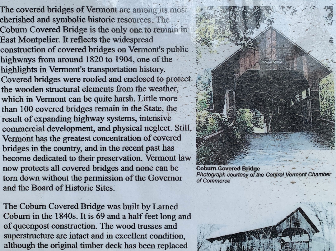 Coburn Covered Bridge-蒙彼利埃必去景点