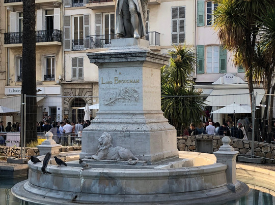 Statue de Lord Brougham-戛纳必去景点