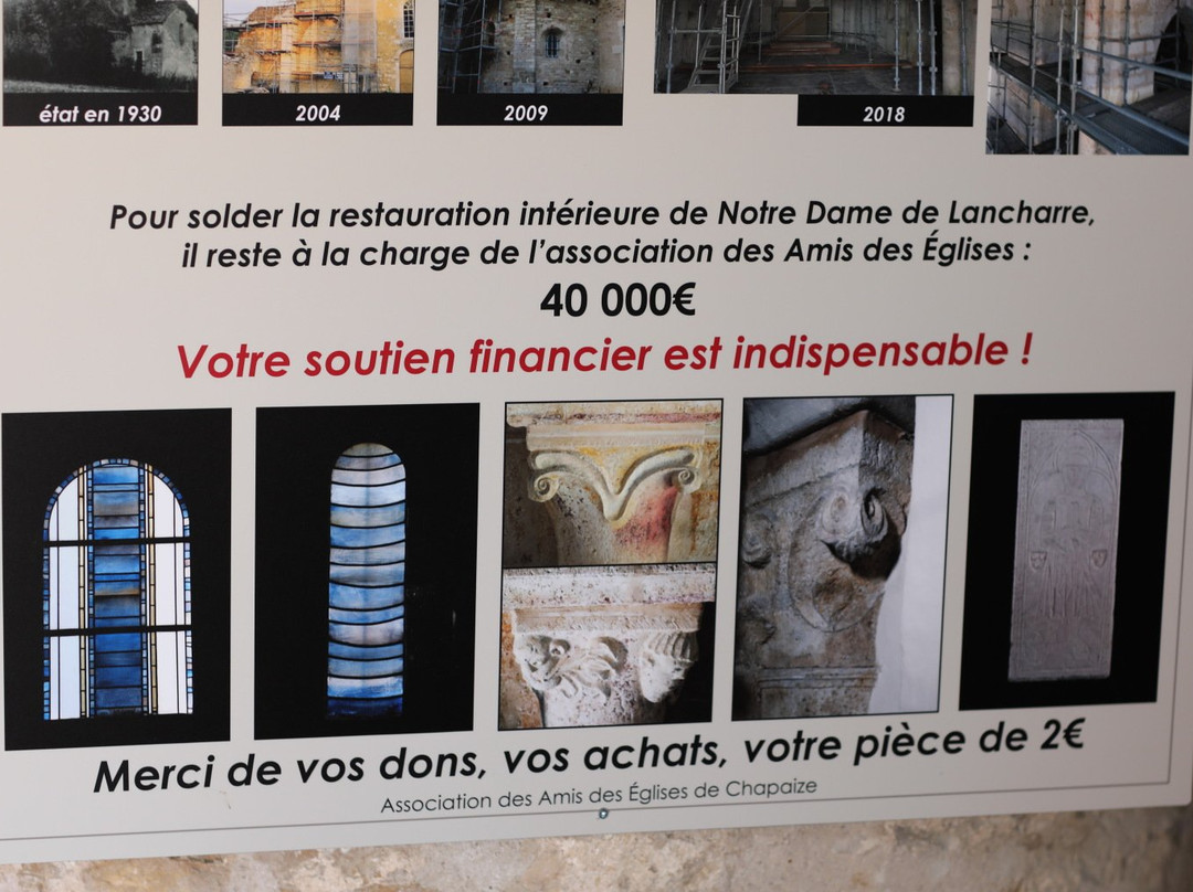 L'eglise Notre-Dame de Lancharre景点图片