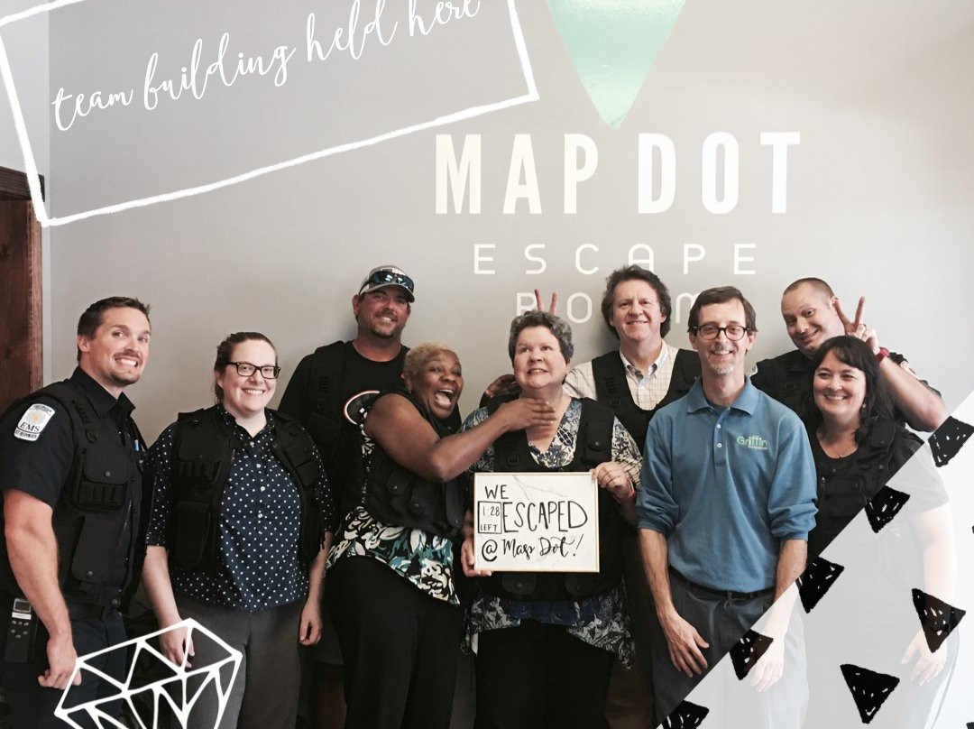 Map Dot Escape Room-Griffin必去景点