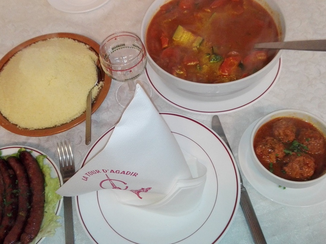 Courpalay餐馆和美食-La Tour d'Agadir