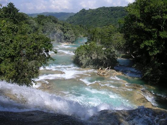 Cascadas de Agua Azul-帕伦克必去景点