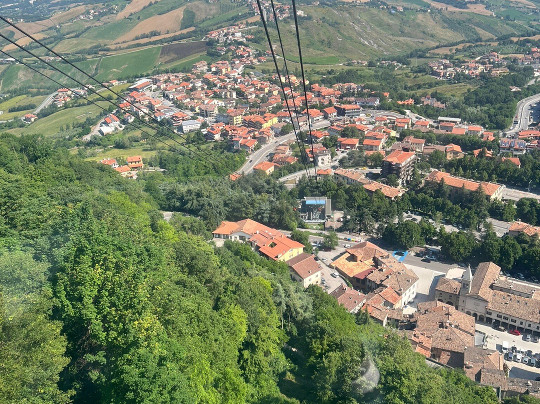 Funivia San Marino-Borgo Maggiore必去景点